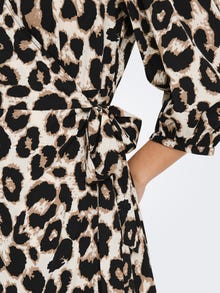 ONLY ONLOLIVIA midi dress -Cloud Dancer - 15253350