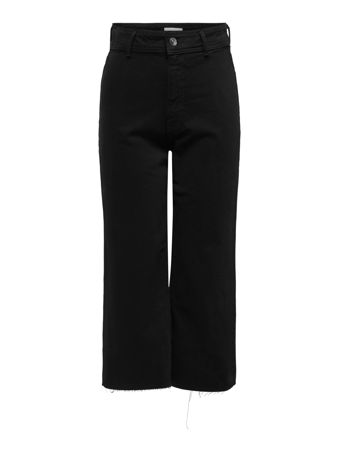 ONLY Petite ONLSerna hw clean Cropped jeans -Black - 15253400