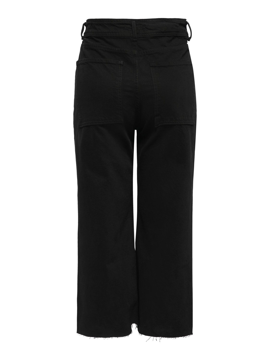 ONLY Straight fit High waist Jeans -Black - 15253400