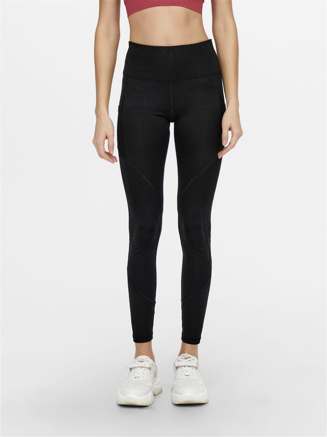 ONLY Slim Fit Hohe Taille Leggings - 15253419