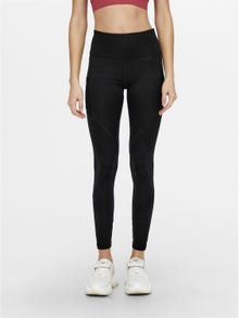 ONLY Slim Fit Hohe Taille Leggings -Black - 15253419