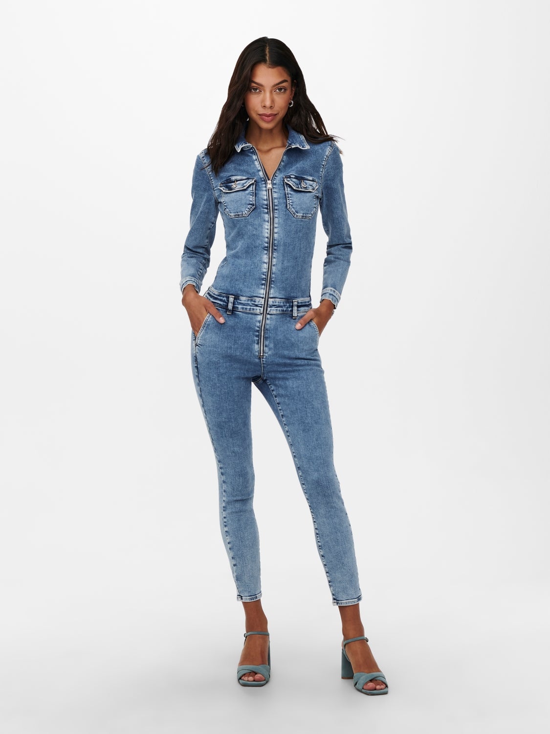 denim rompers