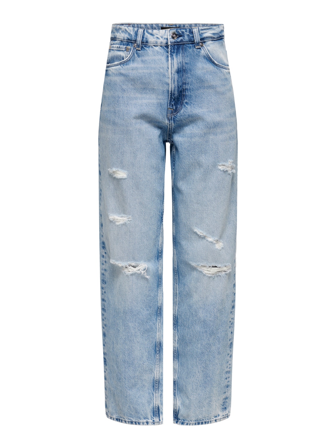 ONLY Jeans Boyfriend Fit -Light Blue Denim - 15253636