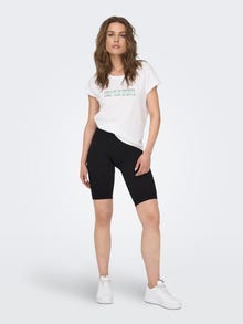 ONLY Seamless Sports shorts -Black - 15253714