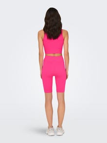 ONLY Seamless Sports shorts -Pink Glo - 15253714