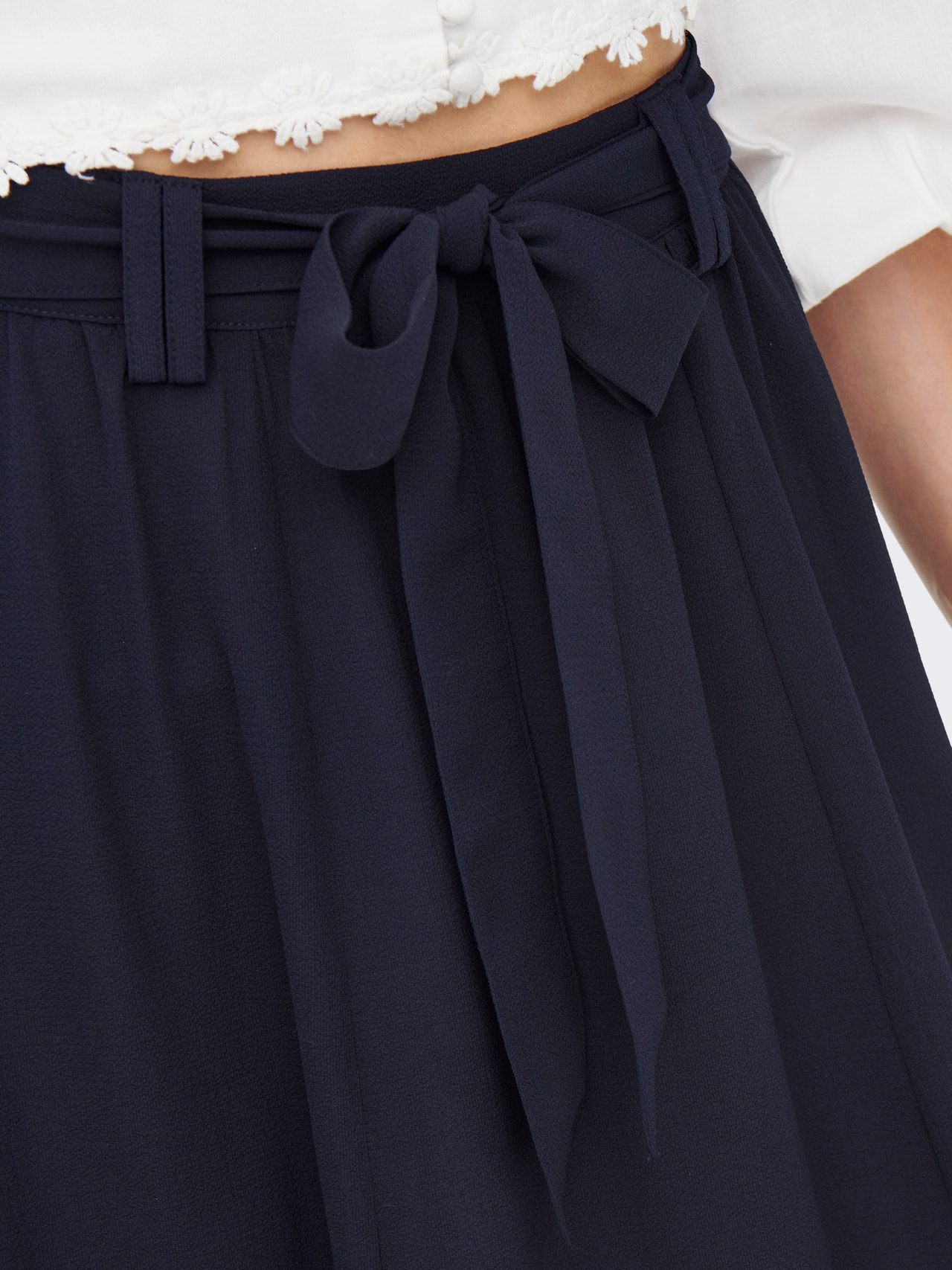 ONLY Tie belt detailed Maxi skirt -Night Sky - 15253763