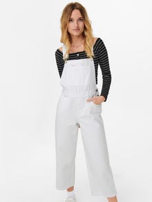 ONLY Jeans Wide Leg Fit -White - 15253901