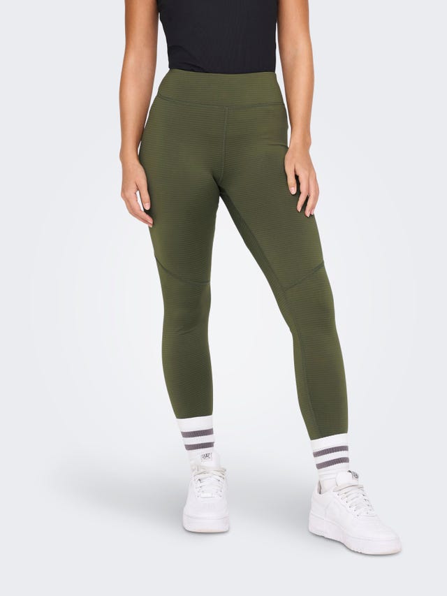 ONLY Solid colored Training Tights - 15253999