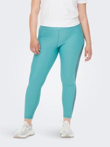 ONLY Leggings Tight Fit Taille haute Curve -Porcelain - 15254000
