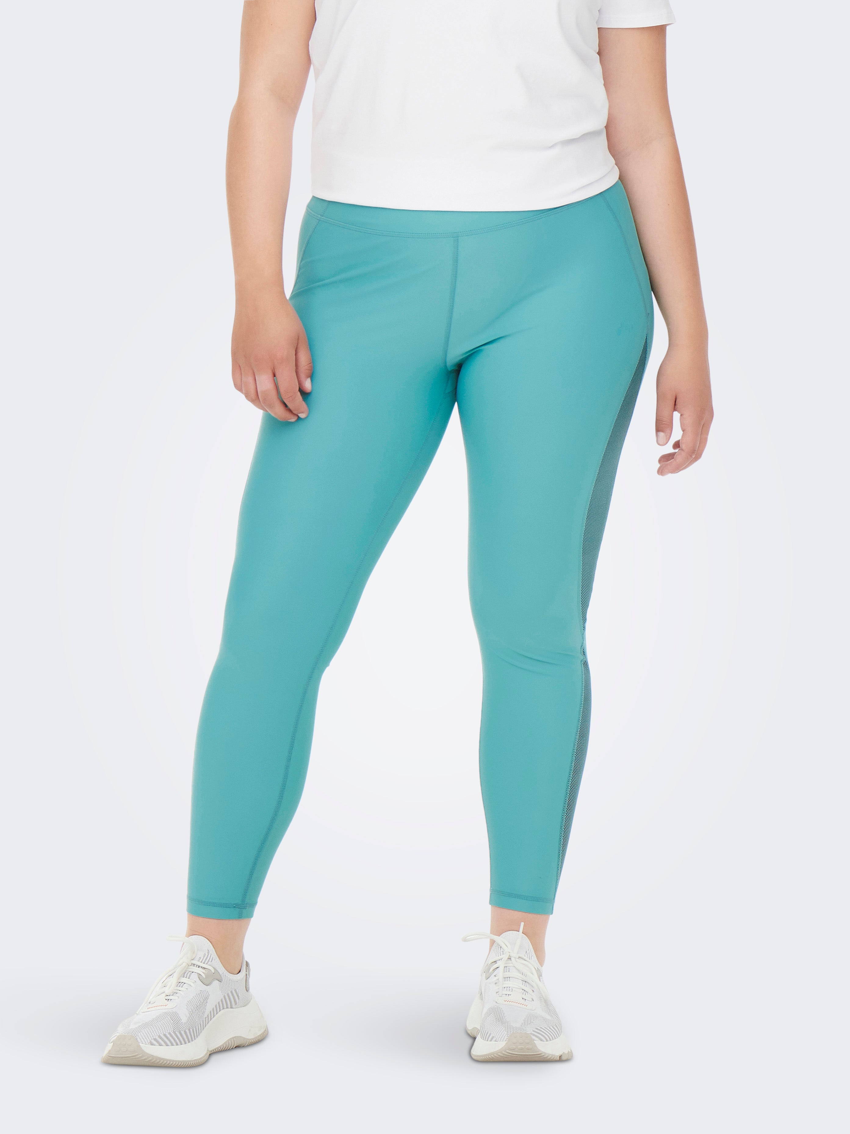 Plus Size Teal Blue Leggings | Yours Clothing
