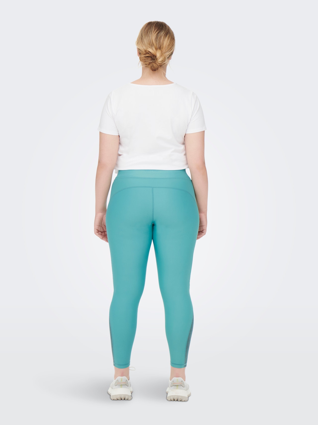 ONLY Tight Fit High waist Curve Leggings -Porcelain - 15254000