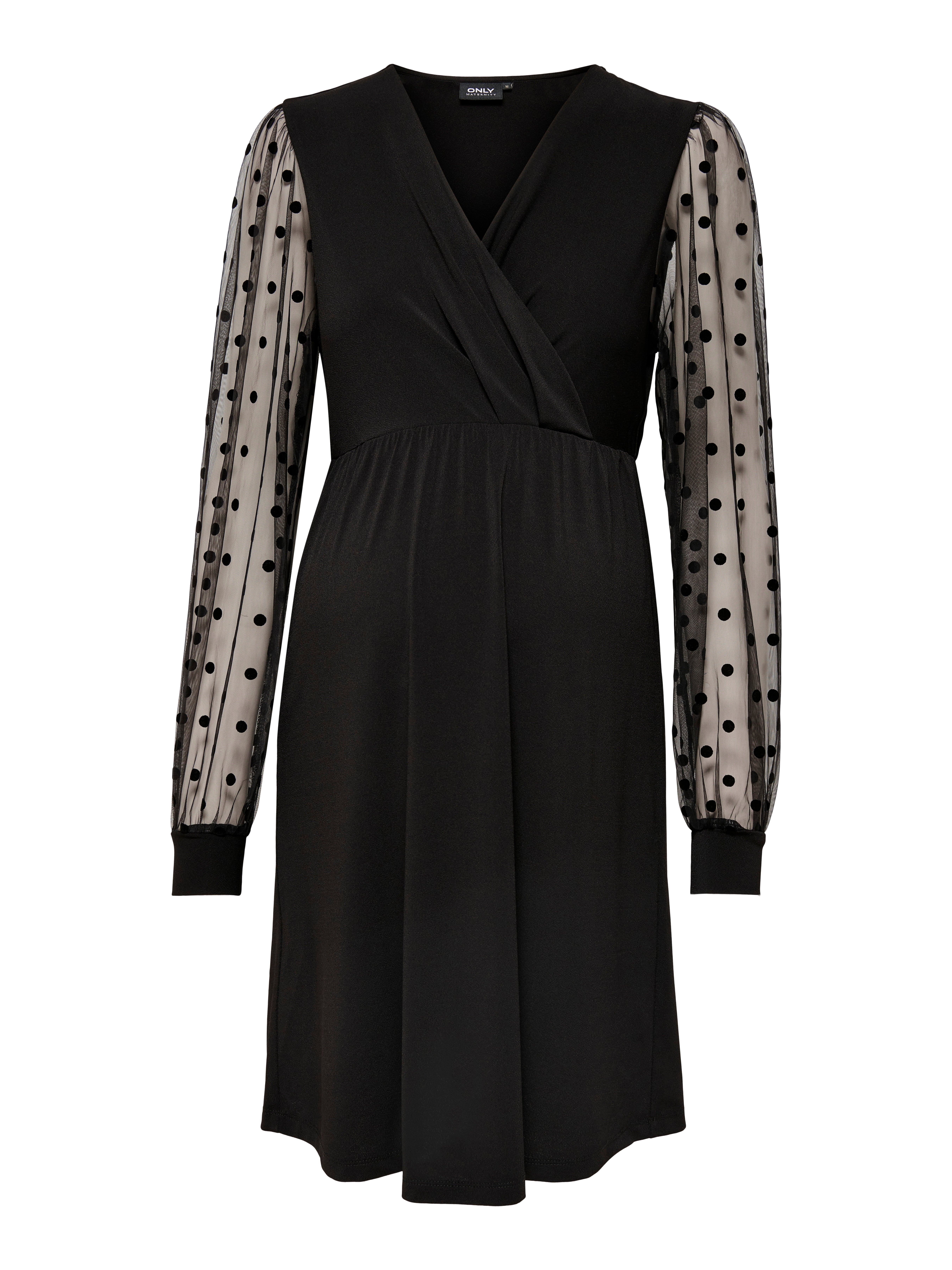 Mesh hotsell wrap dress