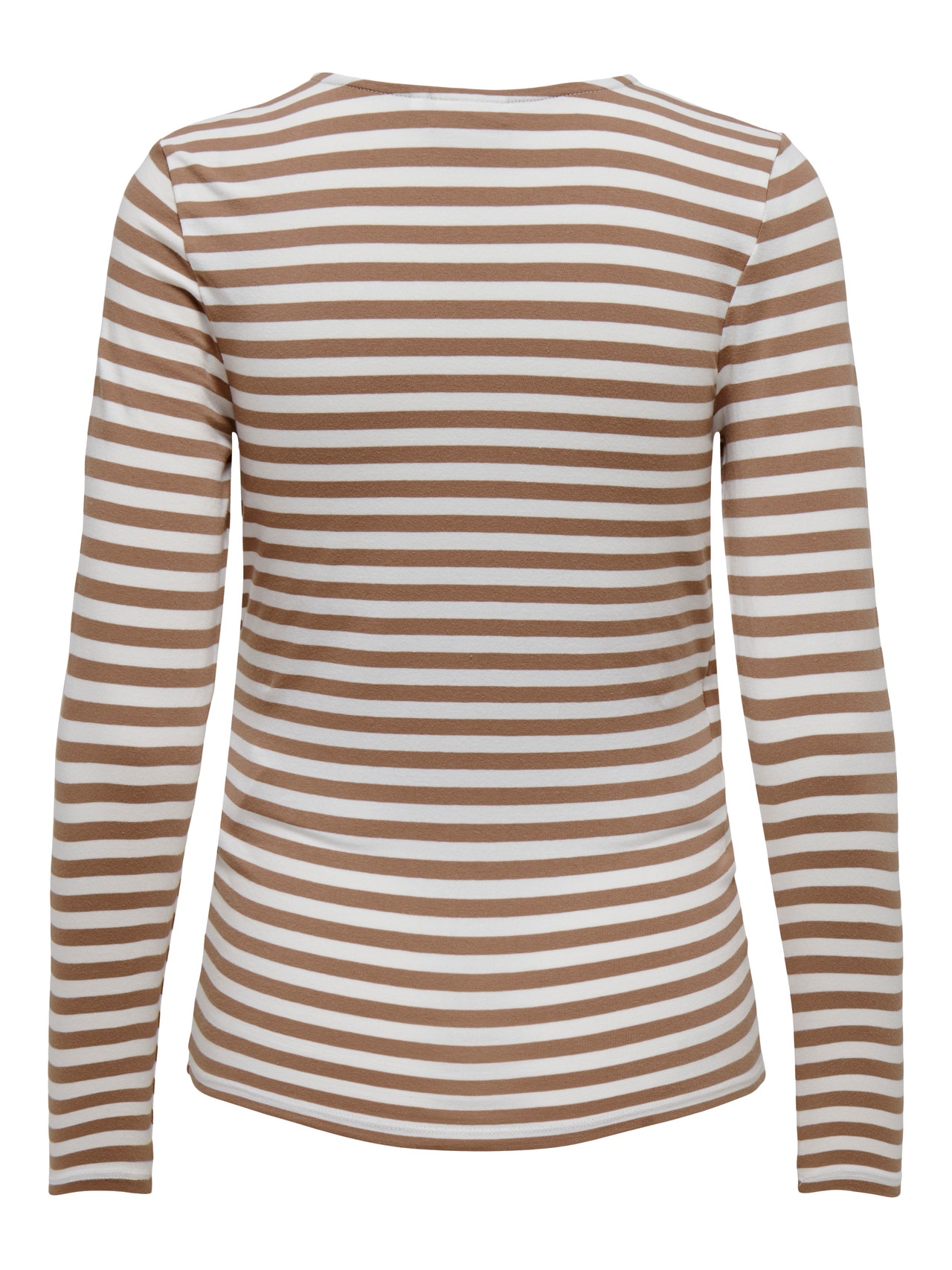 ONLY Kitsas lõige V-kaelus Top -Beaver Fur - 15254128