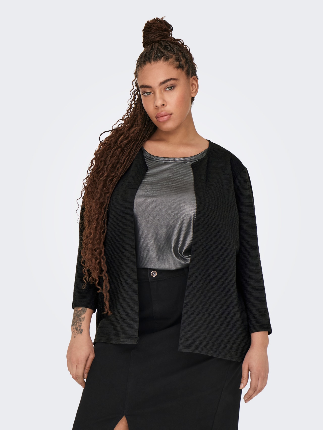 ONLY Cardigans Col rond -Black - 15254166