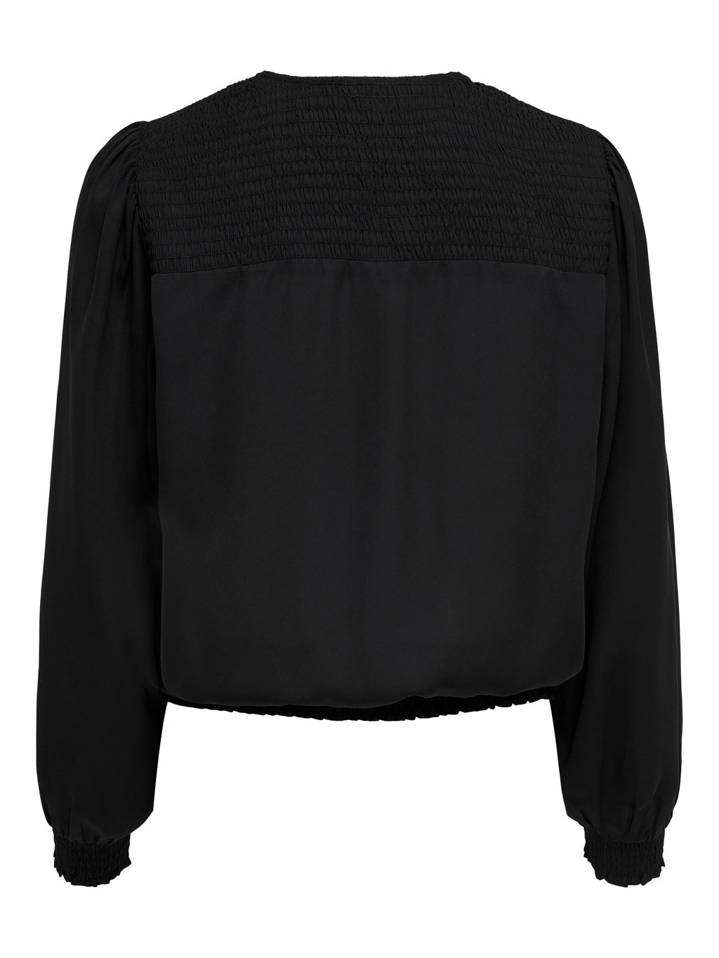 smock top black