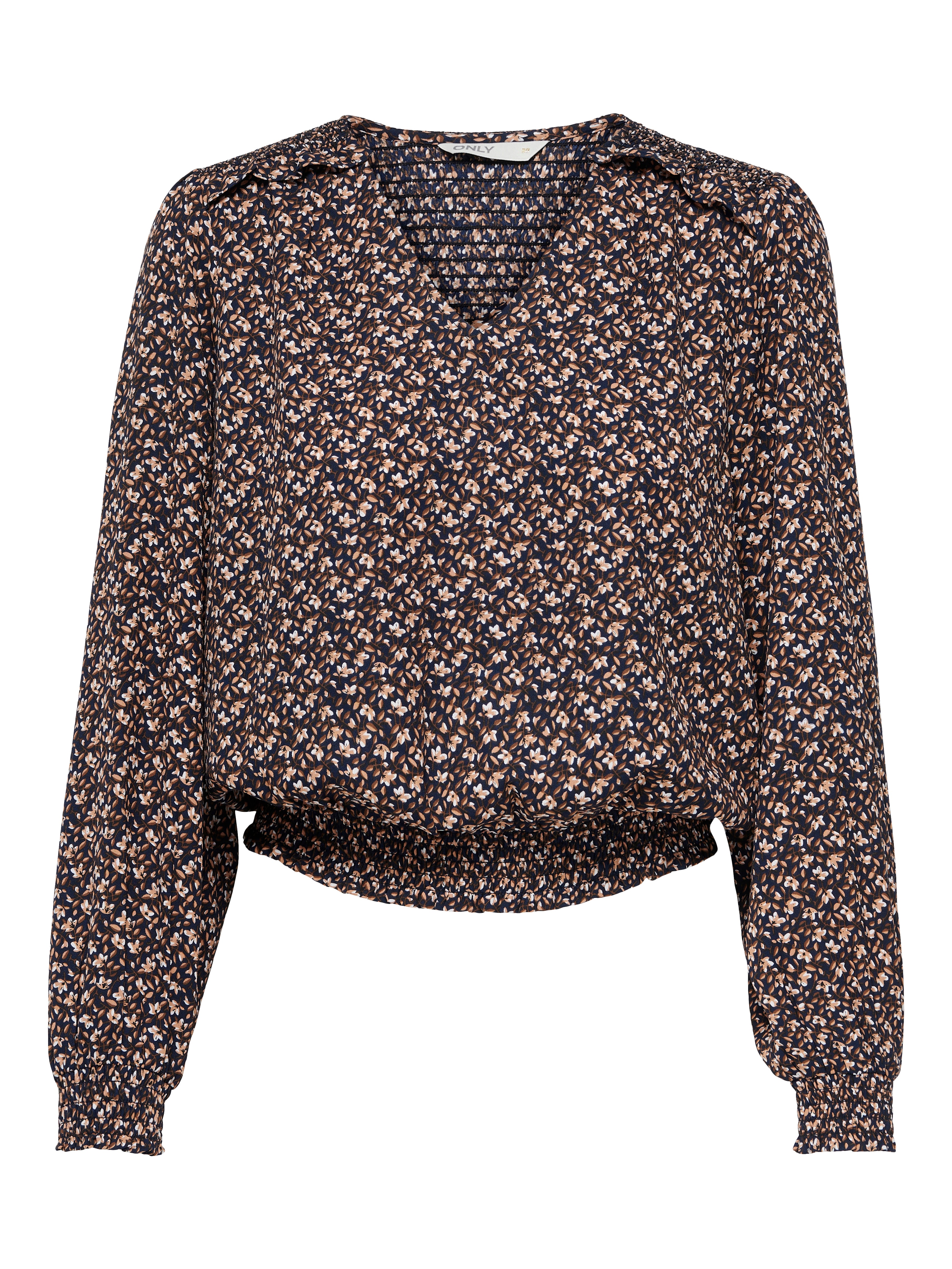 Thumbnail - Onltiana Gesmoktes Top