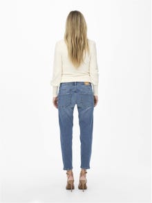 ONLY Mom Fit High waist Jeans -Light Blue Denim - 15254182