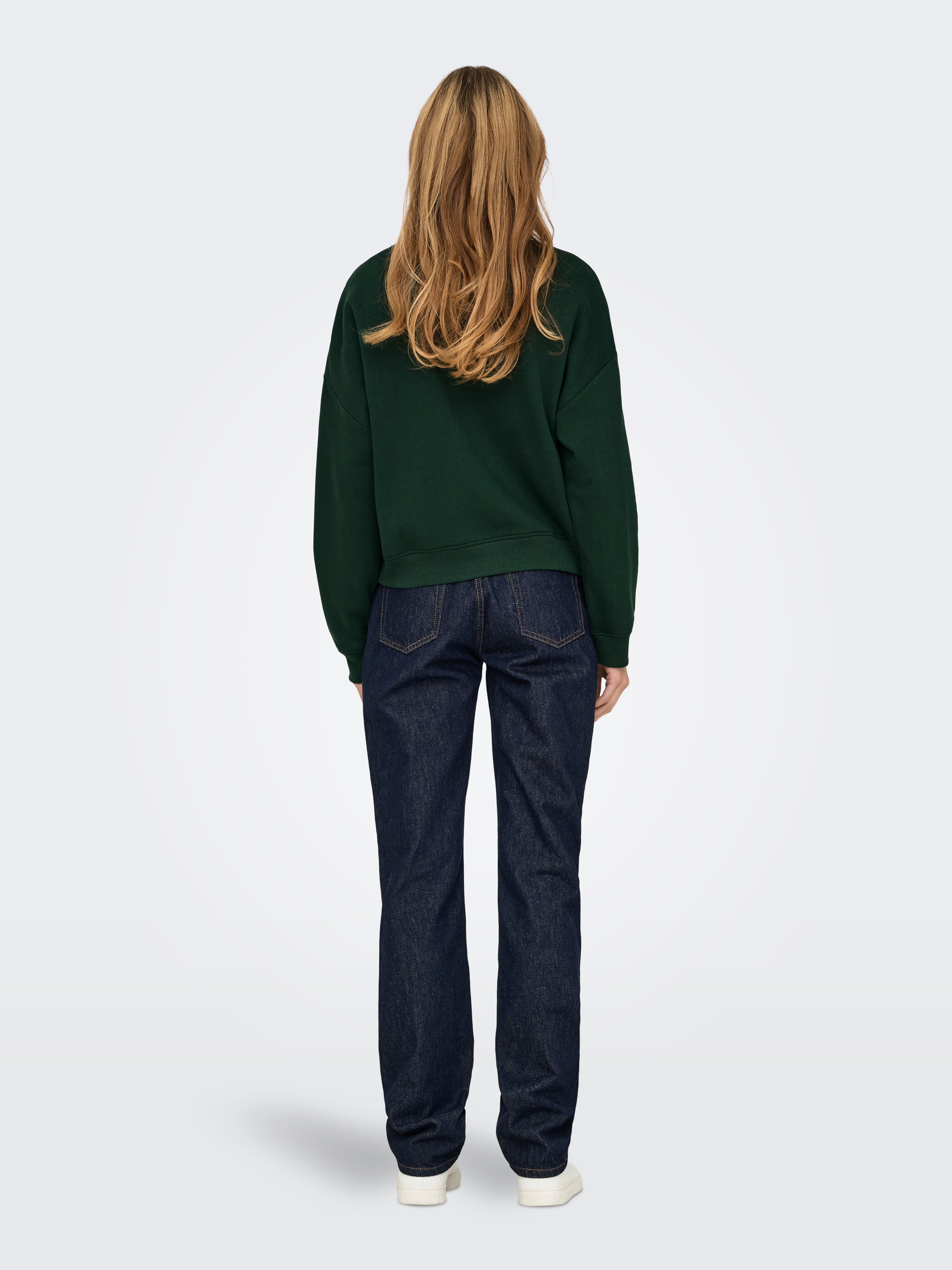 Felpa ONLY Oversize - Cotone E Poliestere, Comoda E Morbida