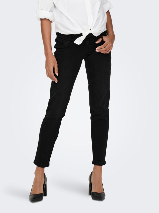 ONLY VerjÃ¼ngter Slim Fit Hohe Taille Jeans - 15254184