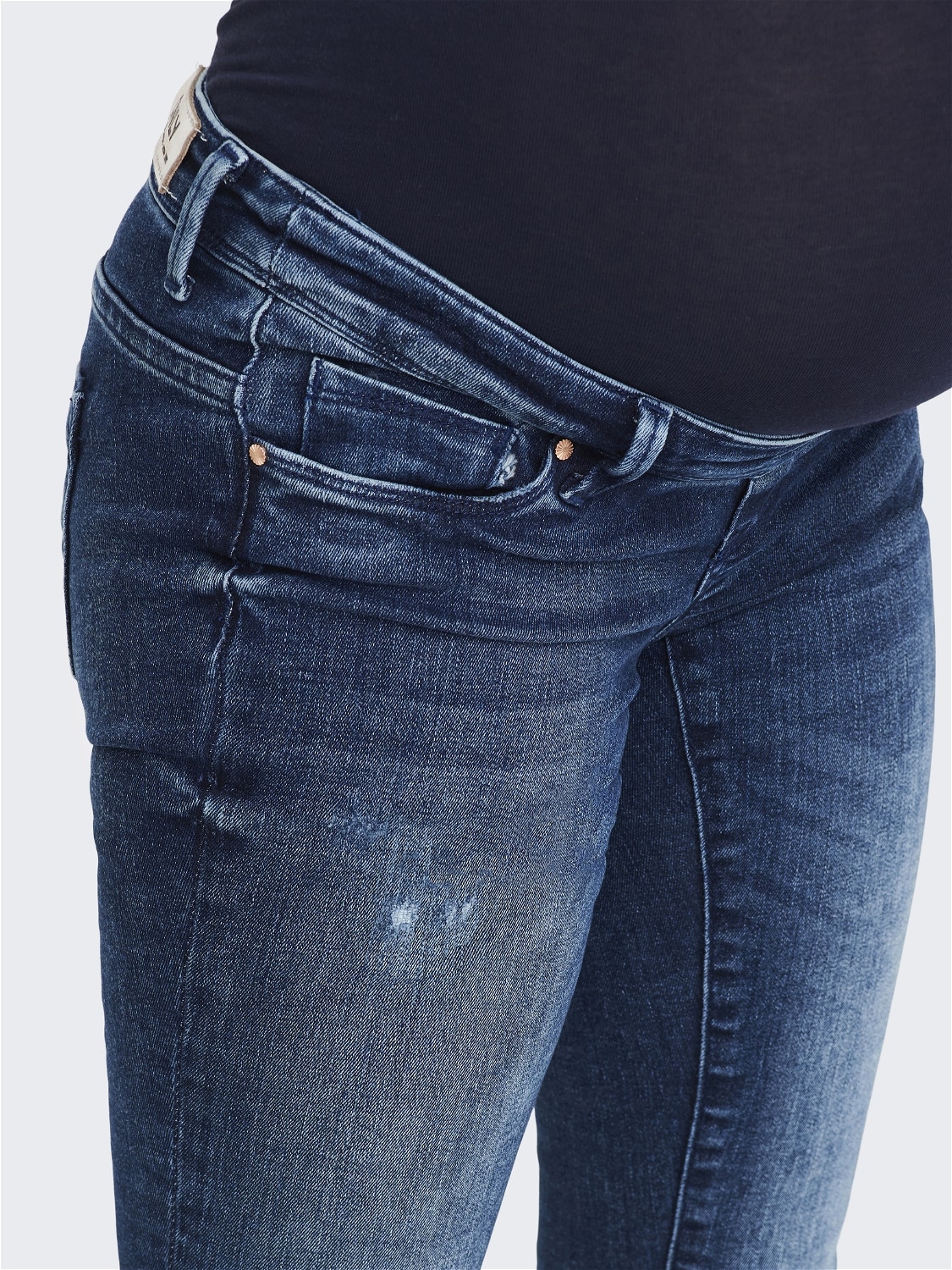ONLY OLMFSHAPE REGULAR Skinny fit-jeans -Dark Blue Denim - 15254187
