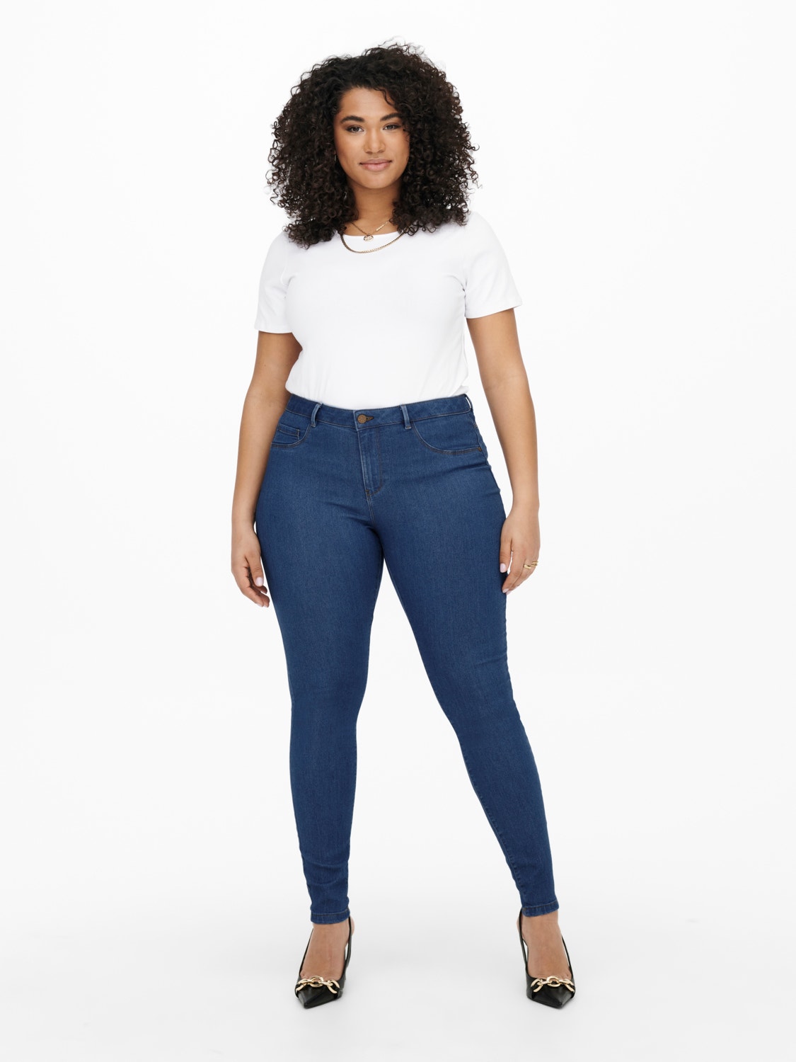 with discount! | CARThunder Skinny ONLY® 20% fit push-up jeans Curvy