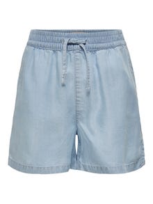 ONLY Regular Fit Shorts -Light Blue Denim - 15254538