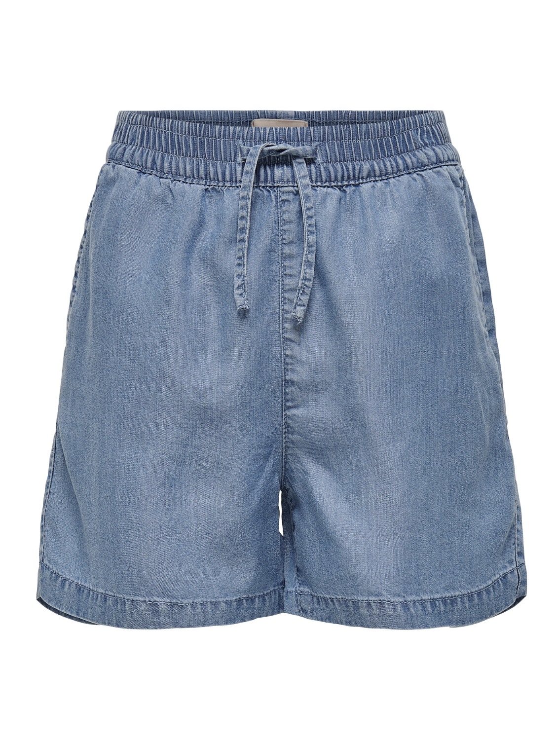 ONLY Tencel Shorts -Medium Blue Denim - 15254538