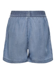 ONLY Tencel Shorts -Medium Blue Denim - 15254538