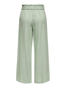 ONLY Loose Fit Mid waist Trousers -Desert Sage - 15254626