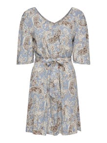 ONLY Printed Dress -Cashmere Blue - 15254732