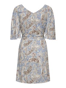ONLY Printed Dress -Cashmere Blue - 15254732