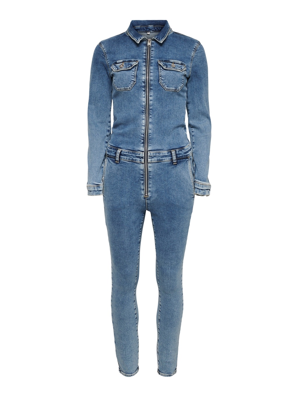 Petite Denim Jumpsuit Hellblau ONLY®