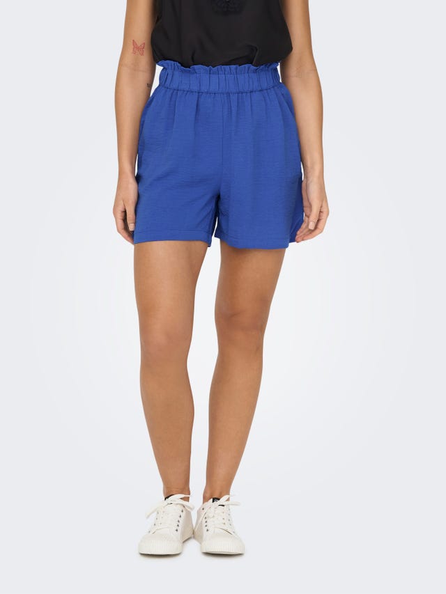 ONLY Highwaisted paperbag Shorts - 15254848