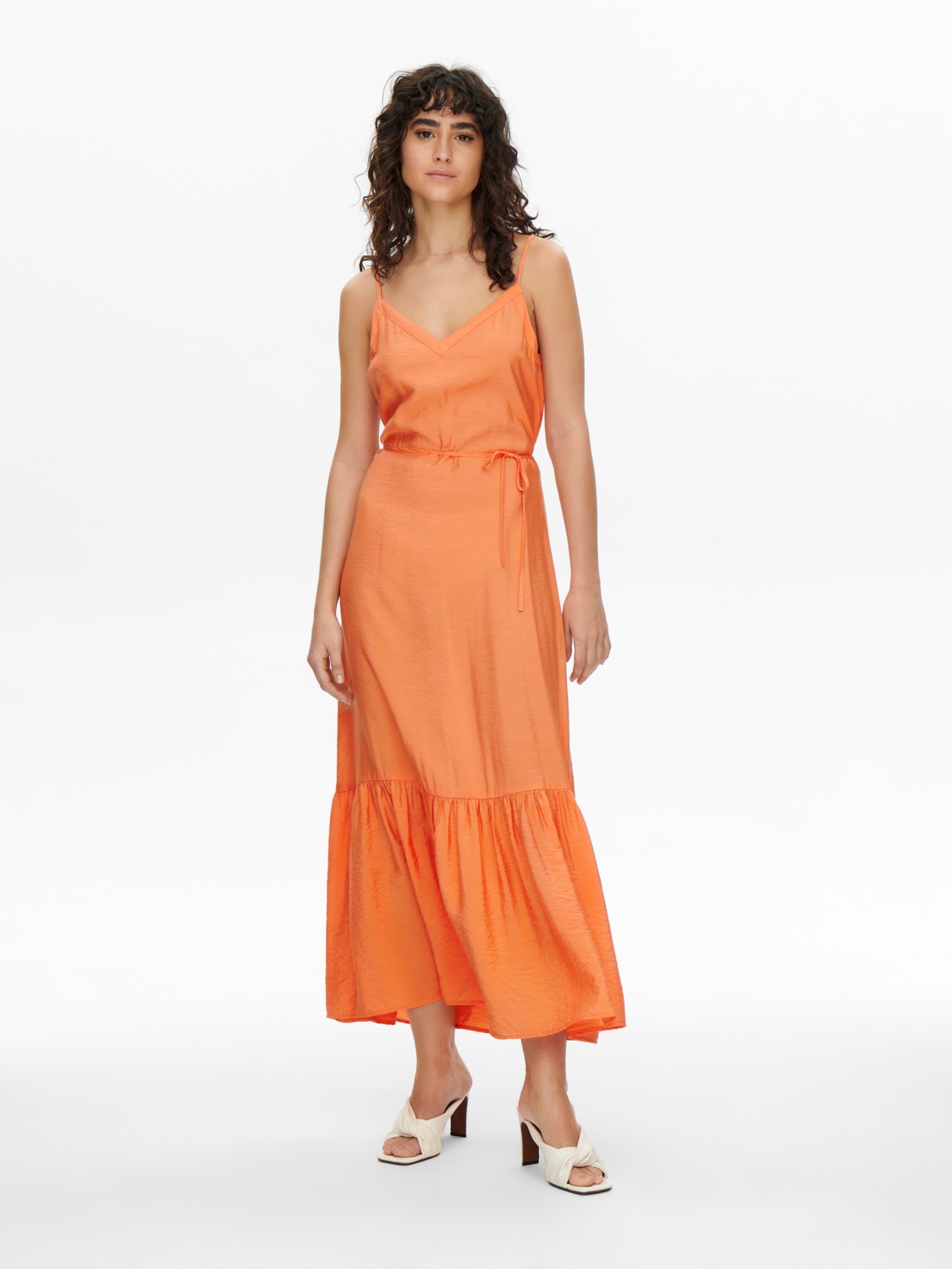 ONLY Strap Maxi dress -Nectarine - 15254854