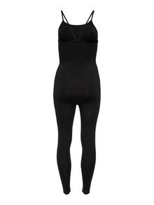 ONLY Ensfarvet jumpsuit -Black - 15254861