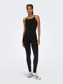 ONLY Solid colored jumpsuit -Black - 15254861