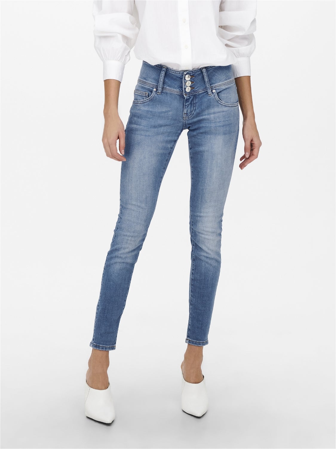 White 40                  EU Bershka Jeggings & Skinny & Slim WOMEN FASHION Jeans Jeggings & Skinny & Slim Basic discount 63% 