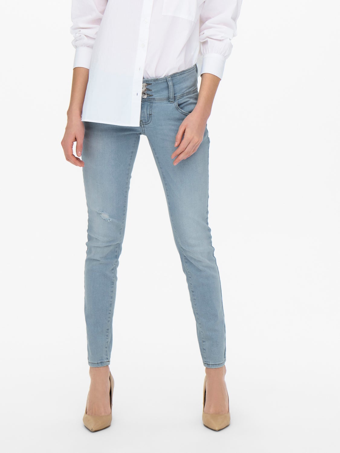 Braun S DAMEN Jeans NO STYLE ONLY Jegging & Skinny & Slim Rabatt 64 % 