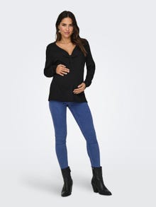 ONLY Jeans Skinny Fit Taille moyenne -Medium Blue Denim - 15255004