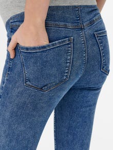 ONLY Skinny Fit Mittlere Taille Jeans -Medium Blue Denim - 15255004