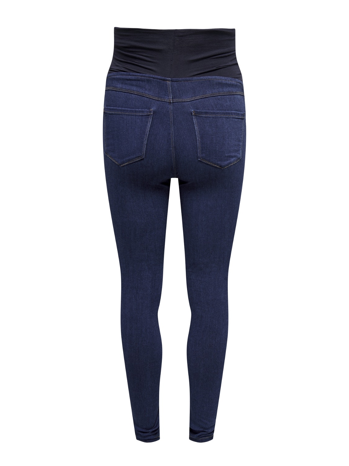 ONLY Skinny Fit Mittlere Taille Jeans -Dark Blue Denim - 15255012
