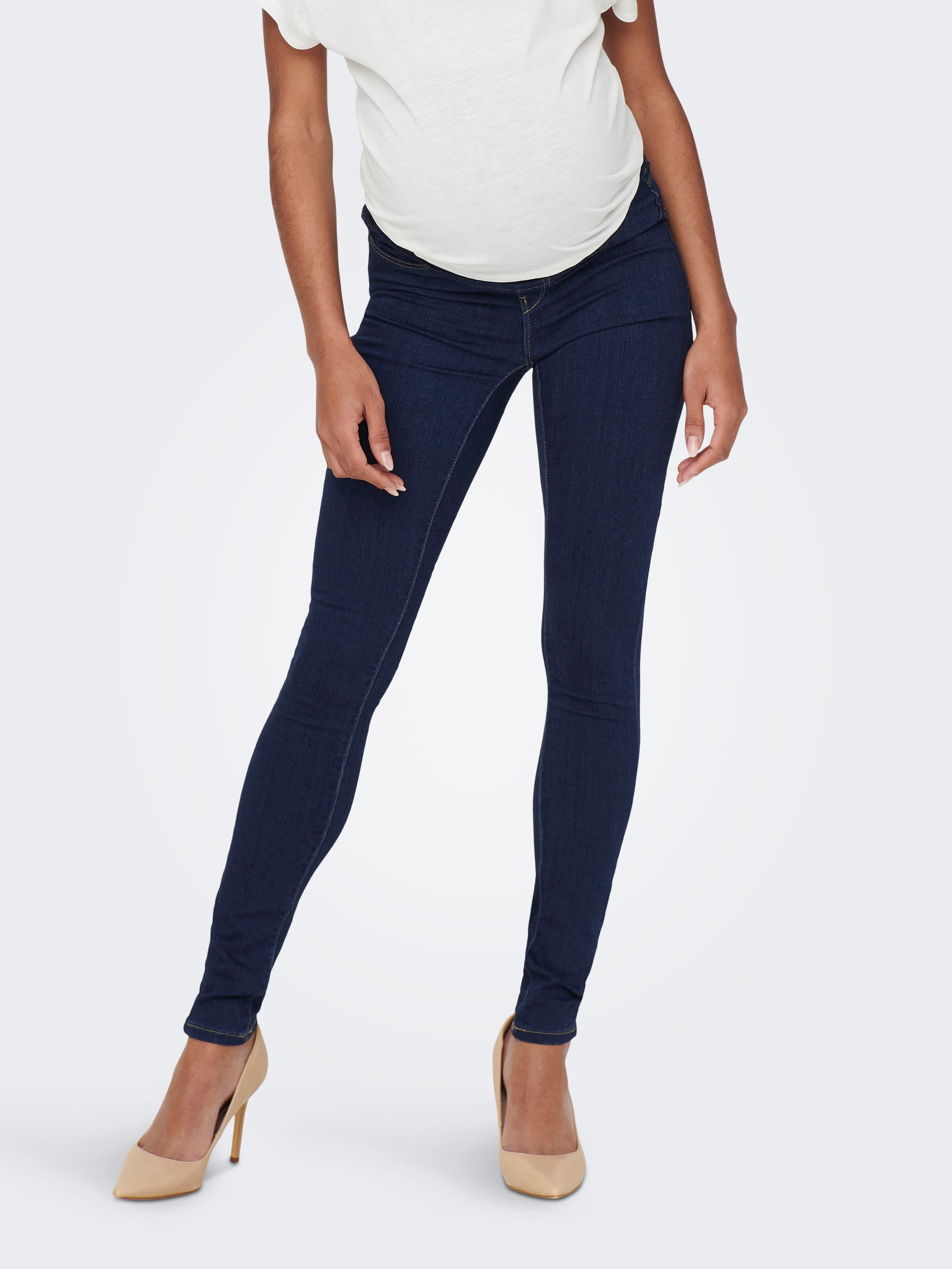 Olmrain Mittlere Taille Skinny Fit Jeans