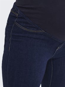 ONLY Skinny Fit Mid waist Jeans -Dark Blue Denim - 15255012