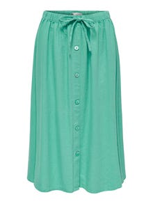 ONLY String and button detailed Skirt -Marine Green - 15255151