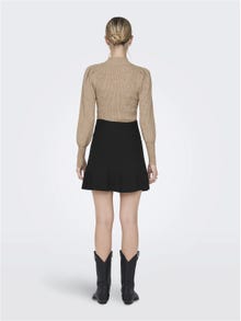 ONLY Knitted Skirt -Black - 15255211