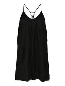 ONLY Normal geschnitten Rundhals Kurzes Kleid -Black - 15255215