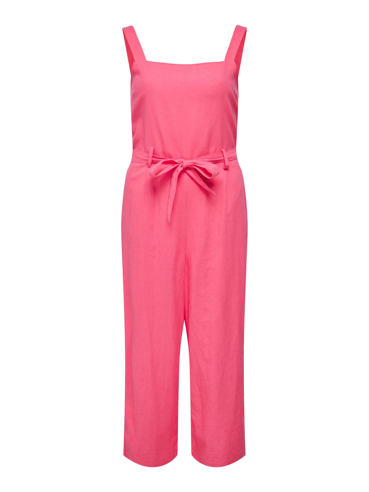 ONLY Linen blend Jumpsuit -Camellia Rose - 15255363