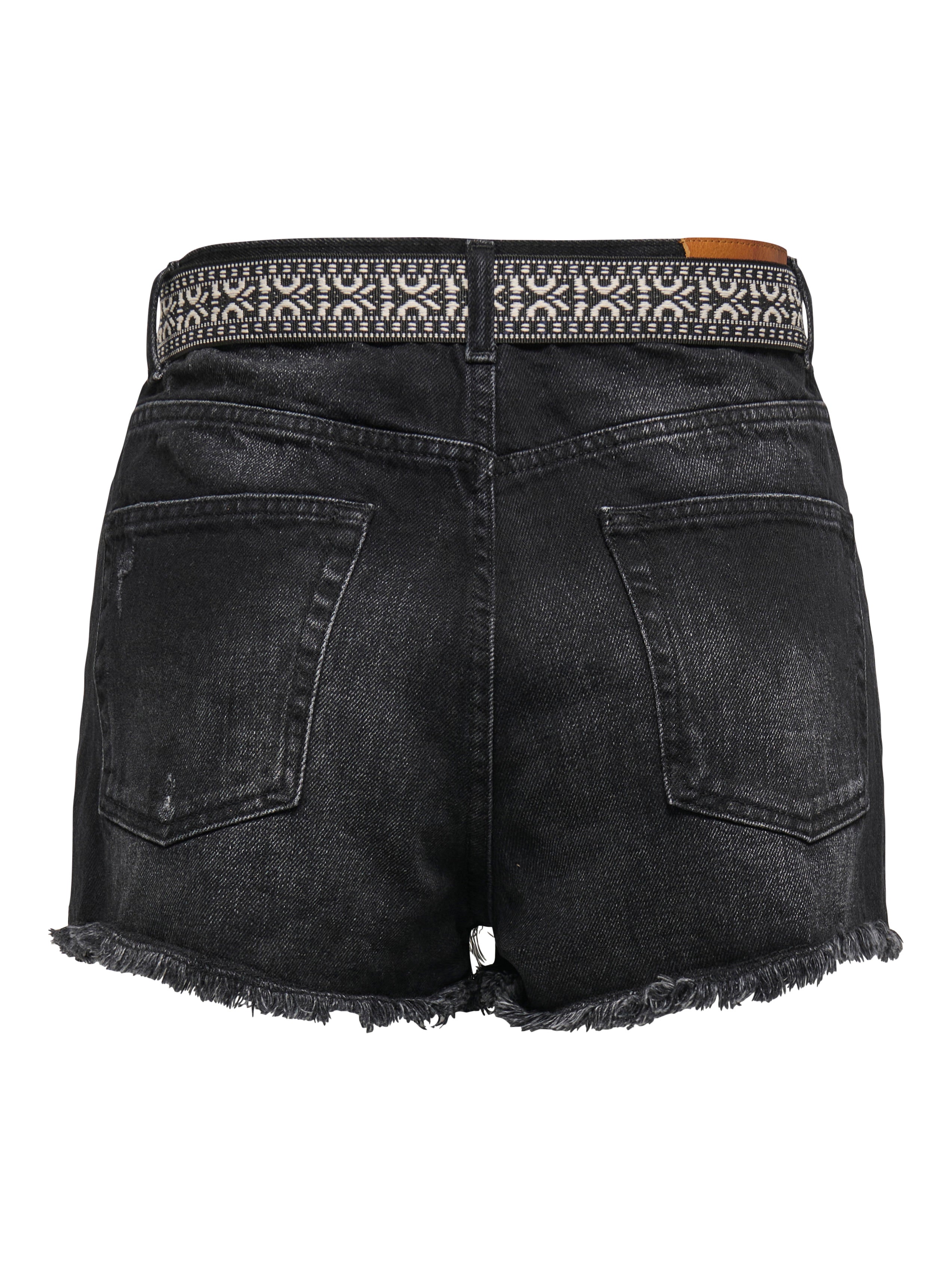 Thumbnail - Onlrobyn Sehr Hohe Taille Gerade Geschnitten Jeans-shorts