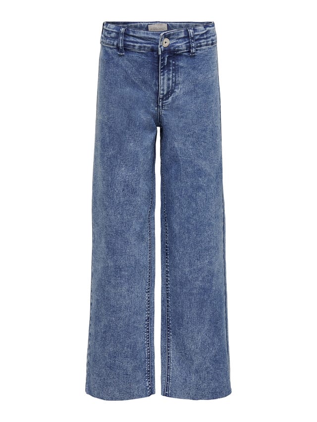 ONLY KOGSYLVIE CLEAN WIDE LEG Loose fit jeans - 15255549