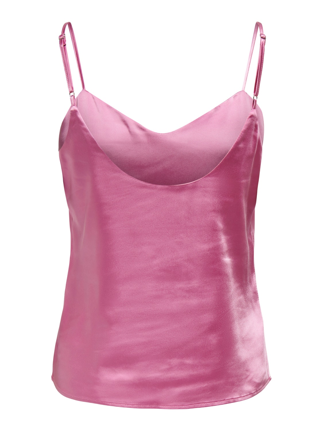ONLY Regular Fit U-Neck Top -Fuchsia Pink - 15255634